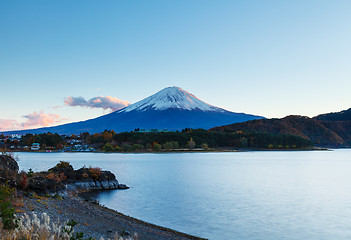 Image showing Mountain Fuji in Japan