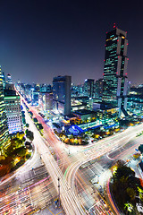 Image showing Gangnam District in Seoul city