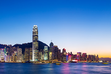 Image showing Hong Kong skyline