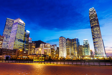 Image showing Hong Kong night