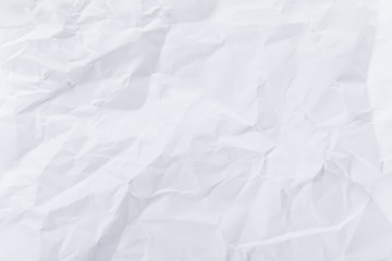 Image showing White crumple paper