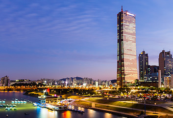 Image showing Seoul night