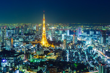 Image showing Tokyo night