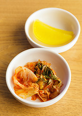 Image showing Korean food, kim chi 