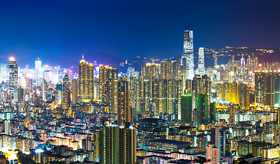 Image showing Hong Kong night