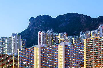 Image showing Kowloon residential building