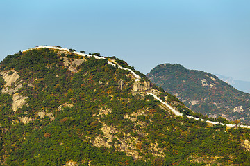 Image showing Seoul fortress wall