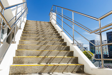 Image showing Walking steps at outdoor