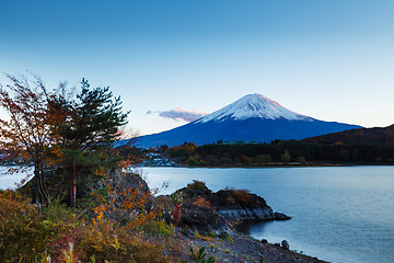 Image showing Mountain Fuji in Japan 