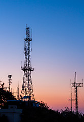 Image showing Transmission tower