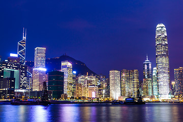 Image showing Hong Kong night