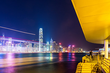 Image showing Hong Kong promenade