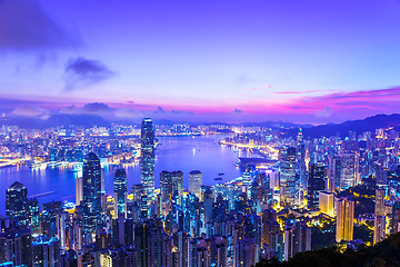 Image showing Hong Kong morning