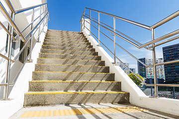 Image showing Walking steps at outdoor 