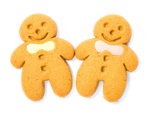 Image showing Gingerbread couple