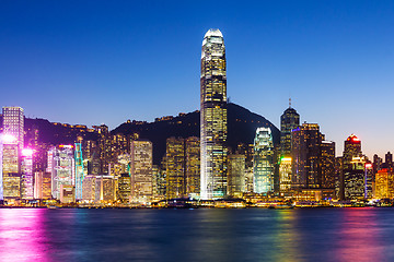 Image showing Hong Kong night