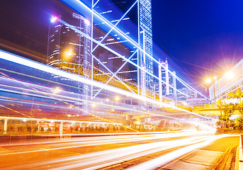 Image showing Traffic light in Hong Kong