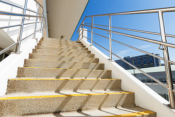 Image showing Concrete staircase 