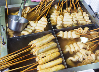 Image showing Korean local food, fish cake 