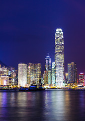 Image showing Hong Kong at night