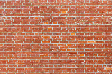 Image showing Red brick wall