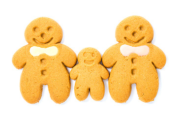 Image showing Gingerbread family