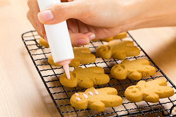 Image showing Homemade gingerbread
