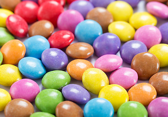 Image showing Stack of Colorful candy