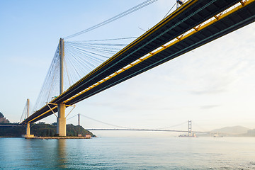 Image showing Suspension bridge 