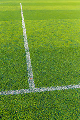 Image showing Soccer field