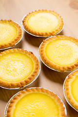 Image showing Egg tarts