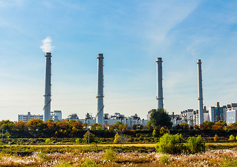 Image showing Industrial plant