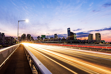 Image showing Traffic in Seoul city