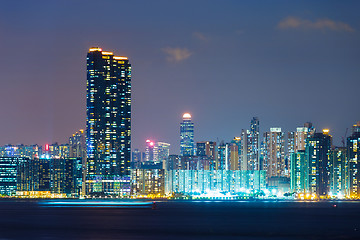 Image showing Hong Kong skyline