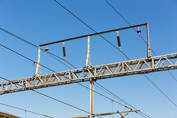 Image showing Train cable