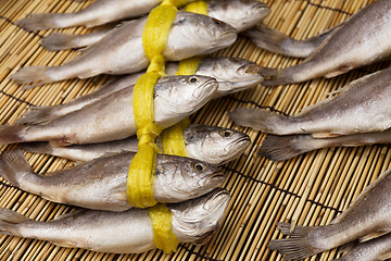 Image showing Dry salty fish 