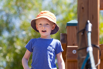 Image showing boy outdoors