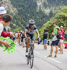 Image showing Peter Velits Climbing Alpe D'Huez