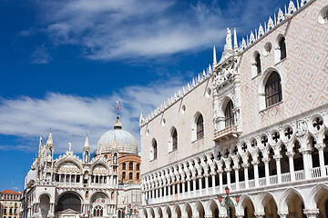 Image showing Doge Palace in Venice