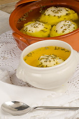 Image showing Matza ball soup