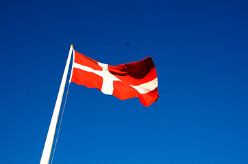 Image showing Danish flag