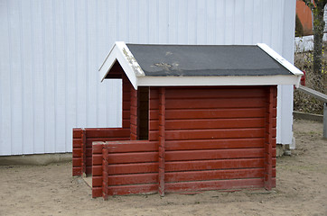 Image showing Play house on playground