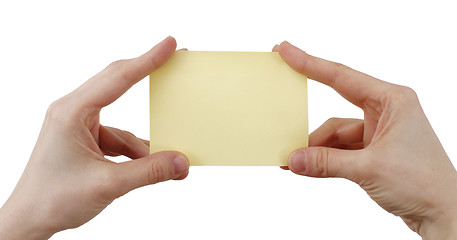 Image showing One Post it