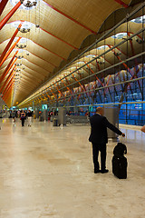 Image showing Madrid Airport