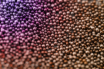 Image showing Pile multicolored balls