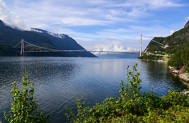 Image showing The Hardanger Bridge