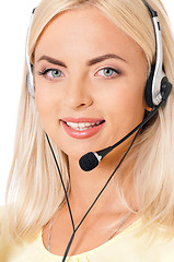 Image showing Call center operator