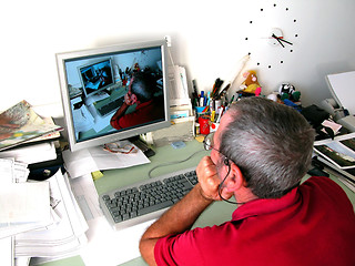 Image showing working home