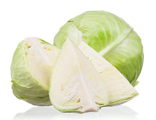 Image showing Fresh cabbage