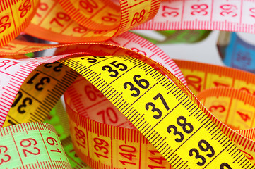 Image showing Measuring tape